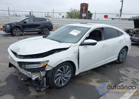 2020 Honda Insight Touring из США, поврежденный, VIN 19XZE4F91LE011025